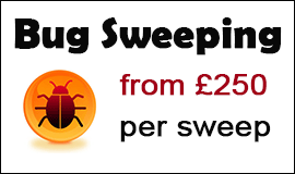 Bug Sweeping Cost in Fleetwood